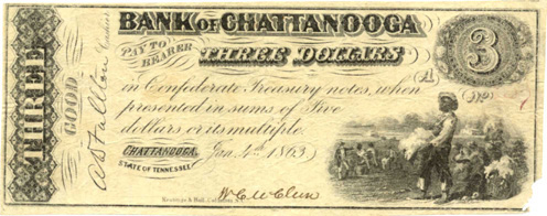 Bk Chattanooga $3 G-86